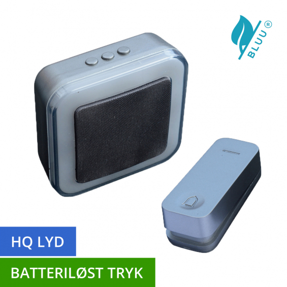 TREND dørklokke premium bluu1 batteri