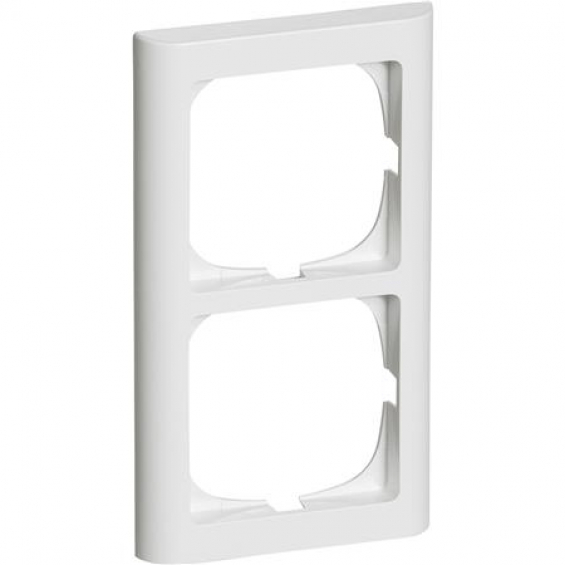 LK Fuga Ramme 63 Softline hvid 2 modul