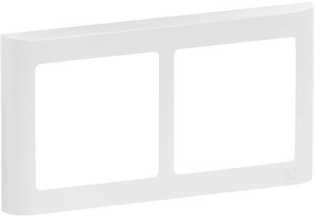 LK Fuga Ramme Soft Hvid 2M vandret