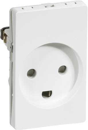LK Fuga Stikkontakt hvid