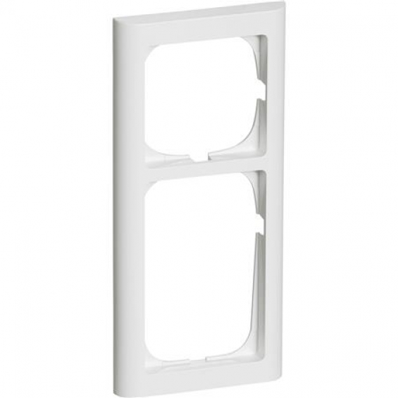 LK Fuga Ramme 63 Softline hvid 2,5 modul