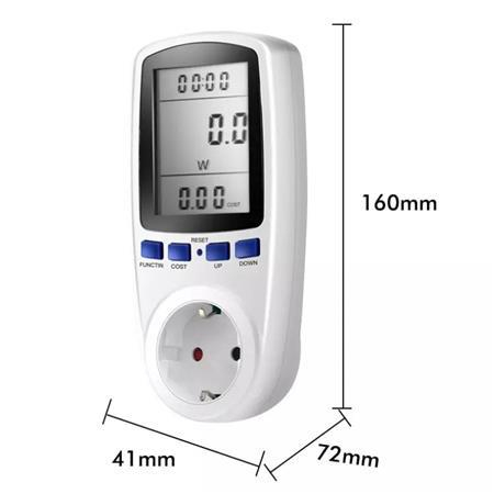 PL Digital Energimåler - LCD