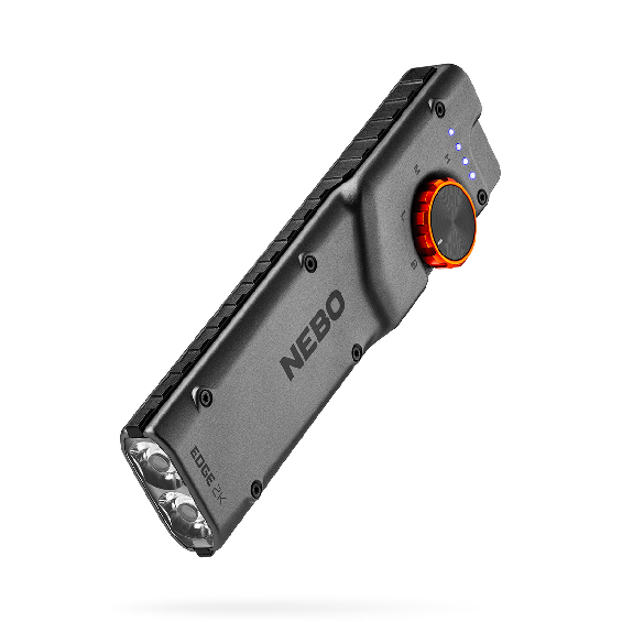 NEBO Edge 2K genopladelig lommelygte - 2000 lumen