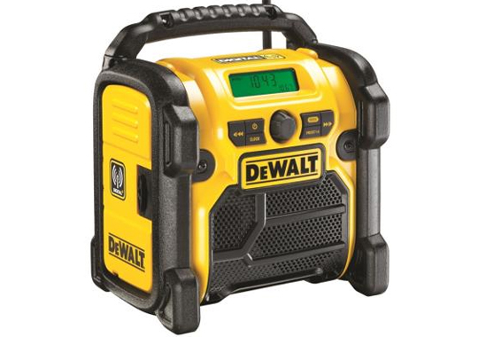DeWalt DCR020-QW XR Li-Ion kompakt DAB+/FM-radio 