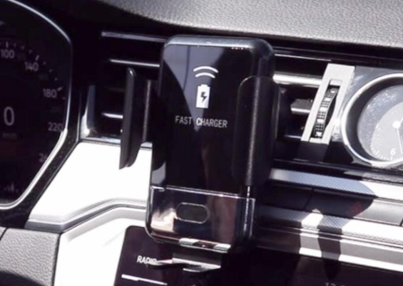 Trådløs smartphoneholder t/bilen