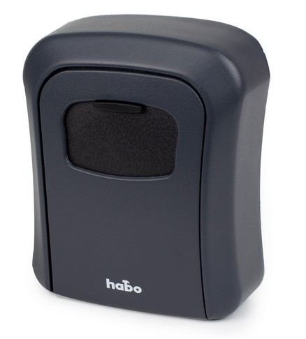 Habo 103 Nøgleboks Antracit m/4-pins kode